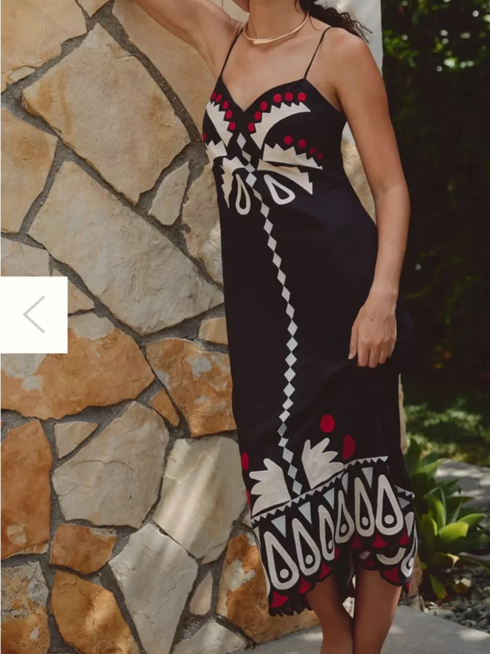 Farm Rio x Anthropologie Cutwork Maxi Dress - Picture 3 of 5